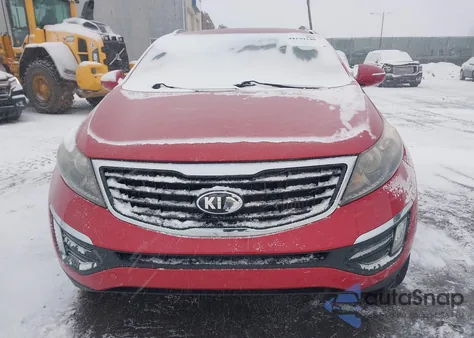 2014 Kia Sportage Sx from USA, damaged, VIN KNDPCCA69E7662507